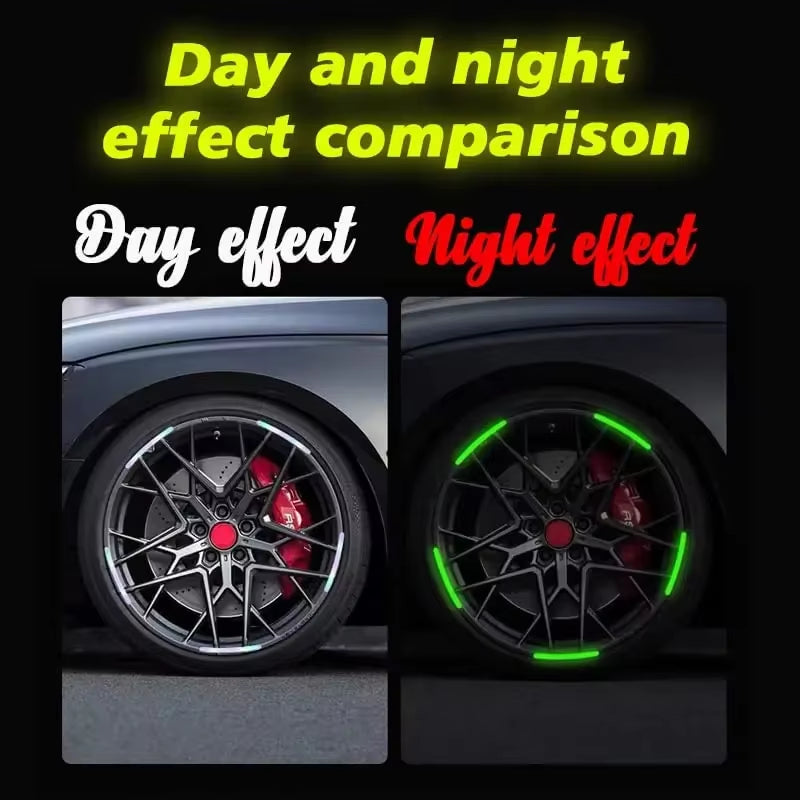 Wheel Reflective Strips