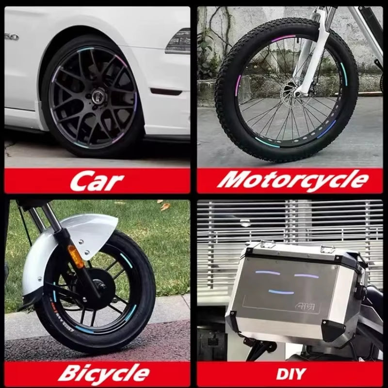 Wheel Reflective Strips